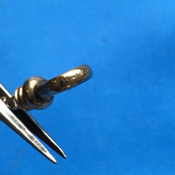 ANTIQUE Bates & Bcon Victorian Gold Filled Pocket Watch Chain With Seal - Picture 11 of 12